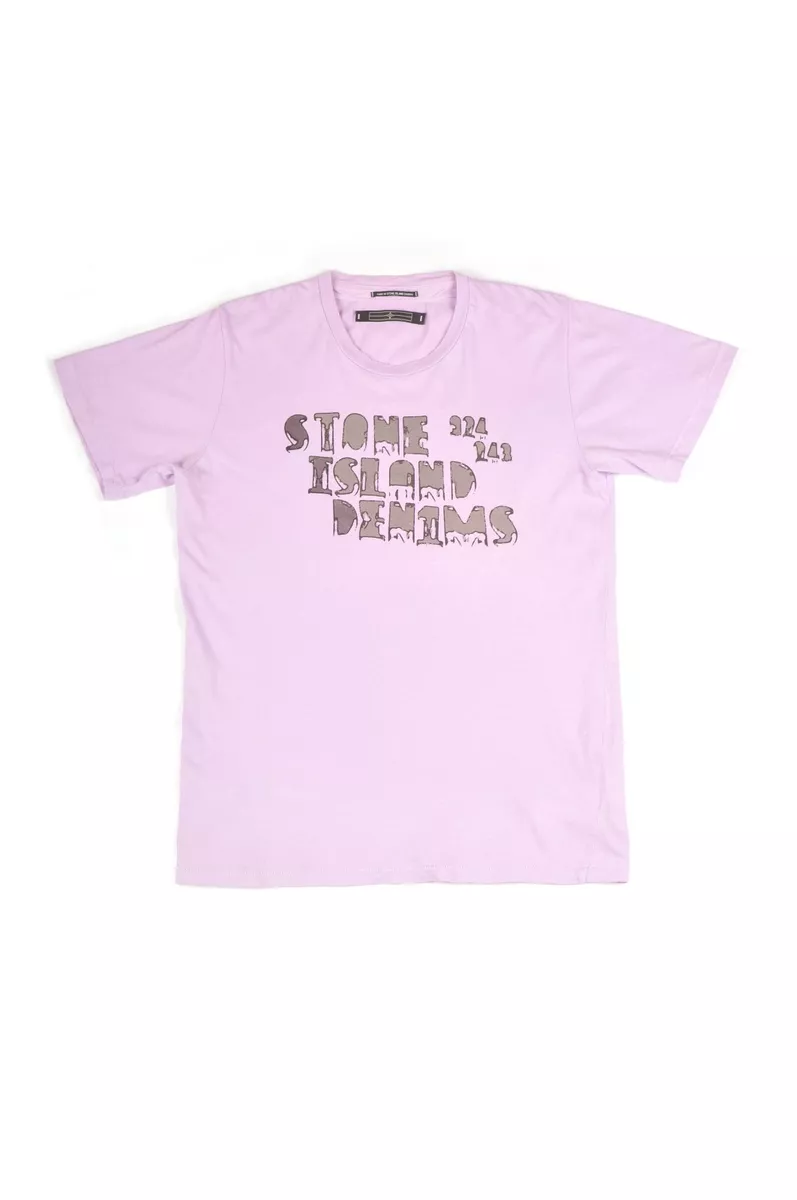 Stone island denims t shirt clearance
