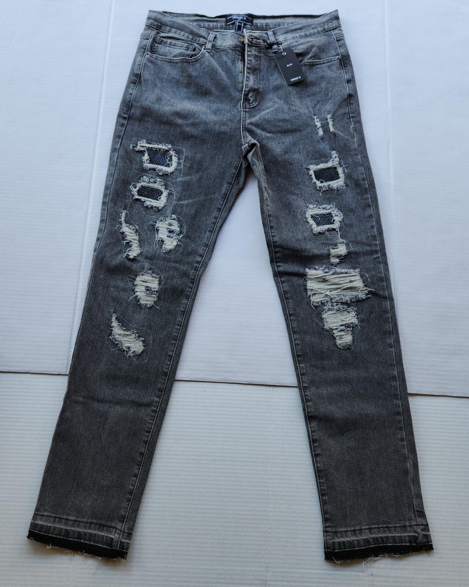 Jeans Distressed Leggings Forever 21 Buy FOREVER 21 Women Olive