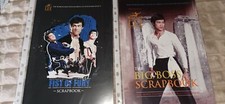 Bruce lee, 2x Rare New Scapbooks, The Big Boss, Plus Fist Of Fury.