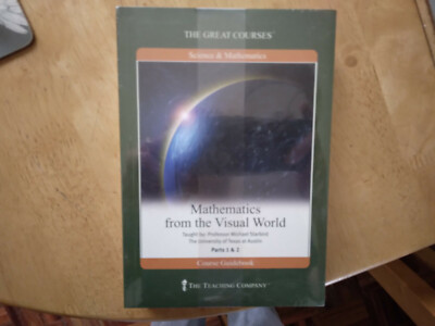 THE GREAT COURSES MATHEMATICS FROM THE VISUAL WORLD SCIENCE MATH 4 DVDS