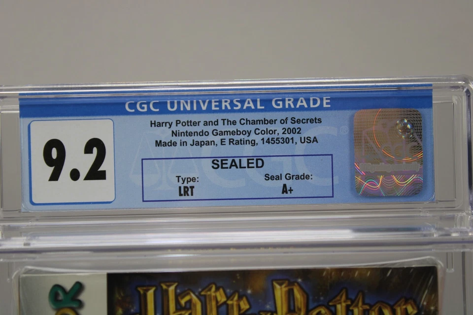 Harry Potter and the Chamber of Secrets Nintendo Game Boy Color CGC 9.2 A+ - Image 3 of 4