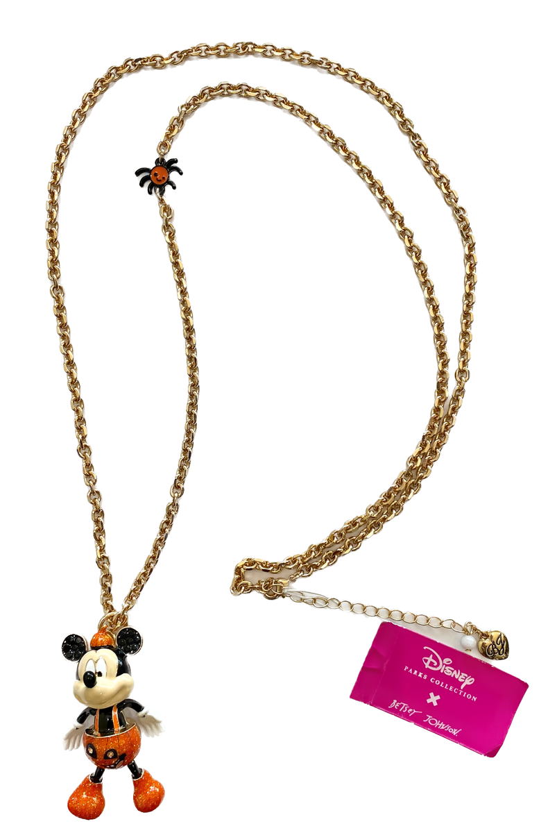 Disney ミッキーマウス2018年10ユーロ petite reine Disney Parks 2022 Betsey Johnson Halloween Pumpkin Mickey Mouse