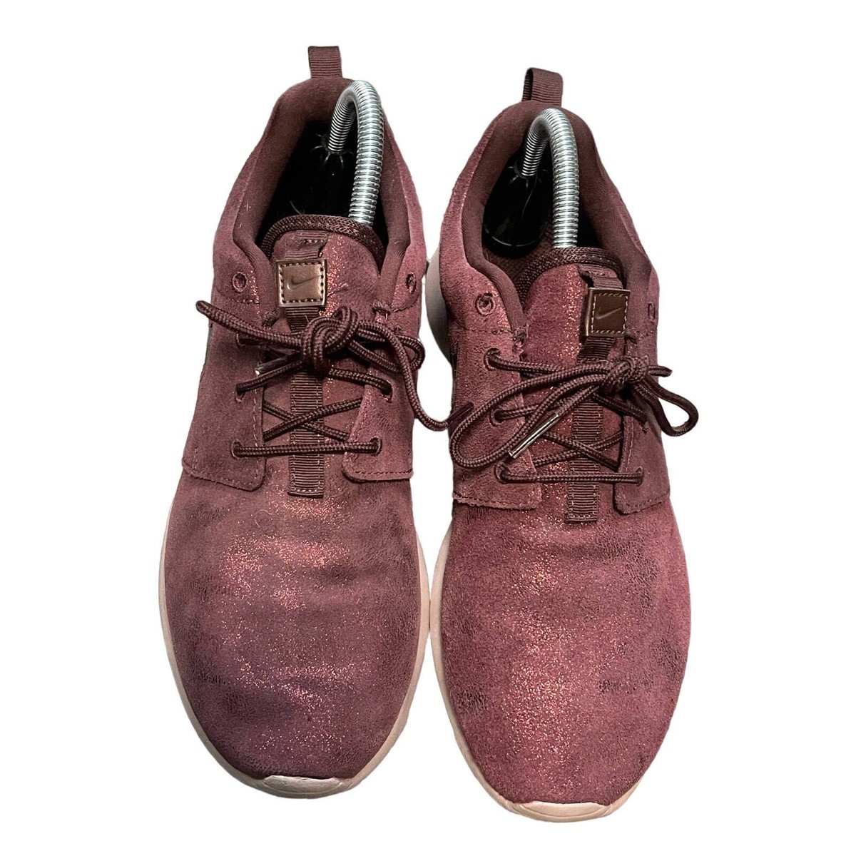 Nike Women's Roshe One Premium 'Metallic Mahogany' Sneakers Sz