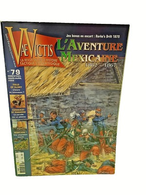 Vae Victis Nr.79 L'aventure Mexicaine - Französisches Magazin mit Wargame