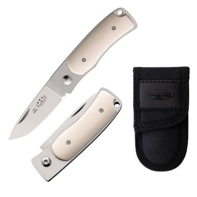 Fallkniven U1 Elforyn Folding Knife 2.5'' Elmax Steel Blade Imitation Handle