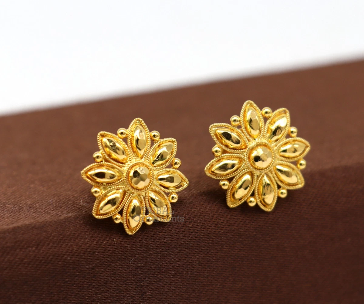 Gold Earring Designs For Daily Use – Blingvine