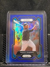 Hanley Ramirez 2024 Prizm Blue Prizm #166/199 - Marlins