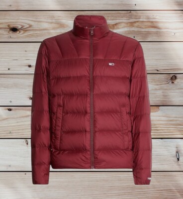 Tommy Hilfiger Jean Essential leichte Daunenjacke Deep Rounge Puffa DM0DM14086 XL