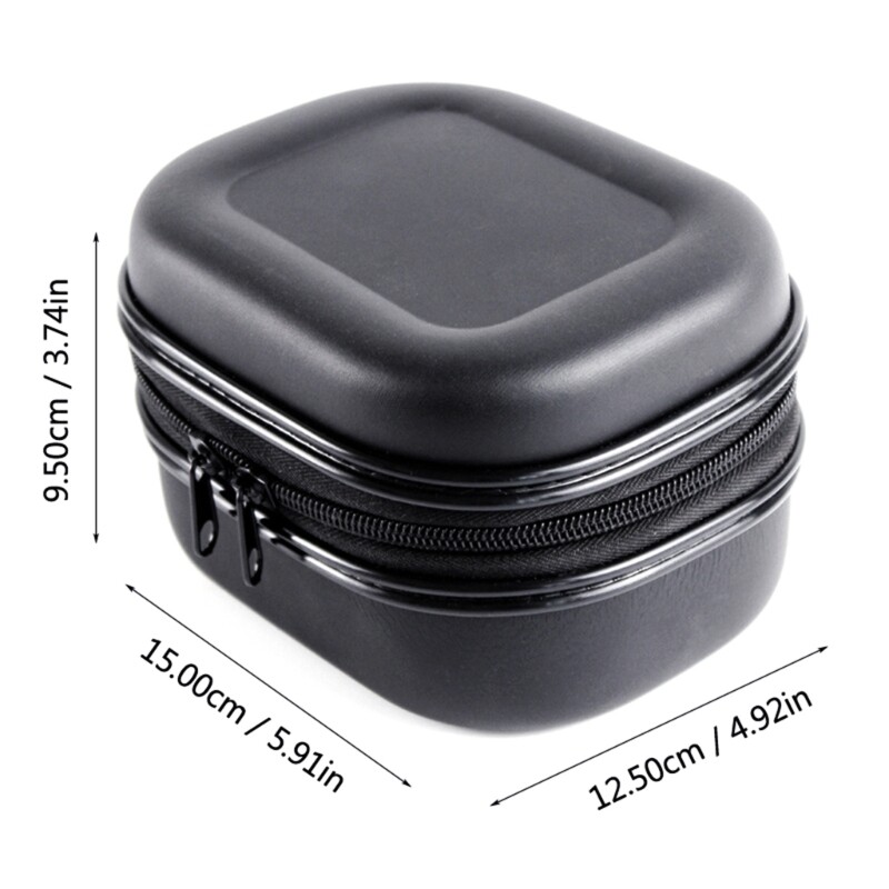 Fish Reel Bag Spinning Reel Case PU Material Protective Hard Shockproof eBay