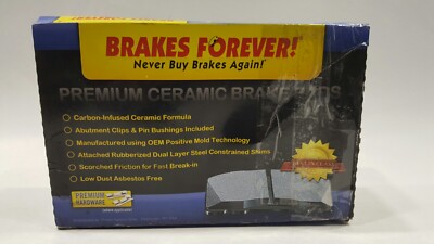 Brakes Forever PREMIUM Ceramic Brake Pads PD981, NEW OPEN BOX
