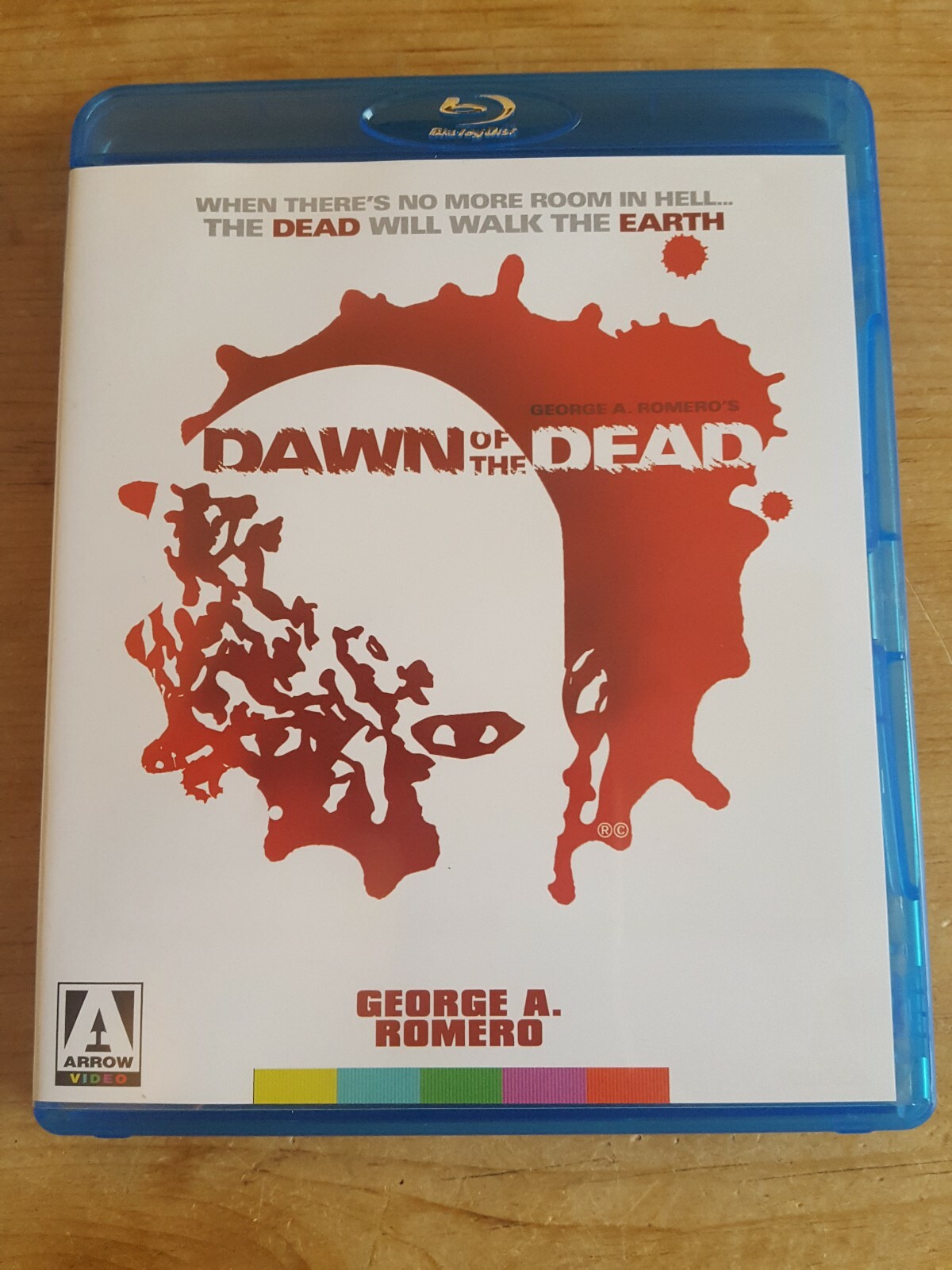 Dawn Of The Dead (Blu-ray, 2010, 3-Disc Set, Box Set) Rare OOP Arrow Video