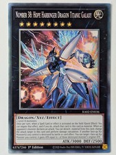 Nummer 38: Hoffnungsvorbote Drachentitanengalaxie RA02-EN036 Collectors Rare EN