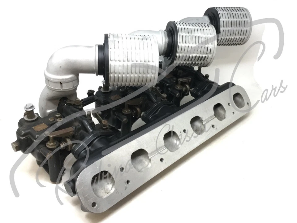 ALFA ROMEO 2500 SS conjunto 3 weber 36 do2 do 2 filtro de ar coletor de admissão - Imagem 2 de 4