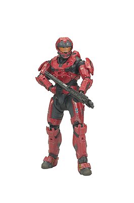 Halo Reach　CQC　赤　マクファーレントイズ　フィギュア McFarlane Toys Halo Reach Series 2 Spartan CQC Custom (Male