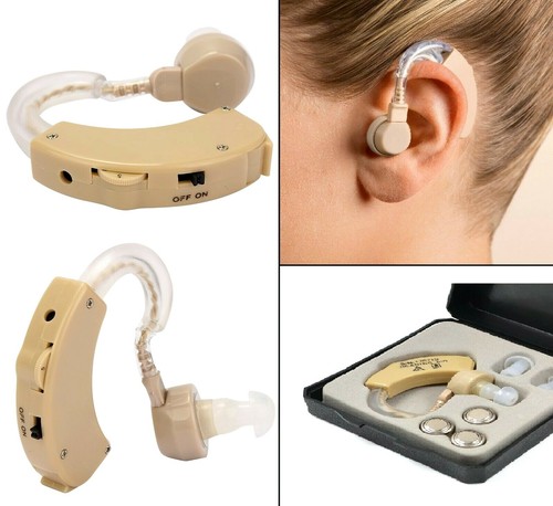 APPARECCHIO ACUSTICO AURICOLARE INVISIBILE RICARICABILE MINI AMPLIFICATORE  UDITO | eBay