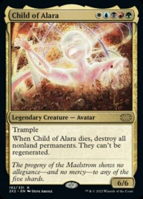 MTG Near Mint Foil Child of Alara - [Double Masters 2022]