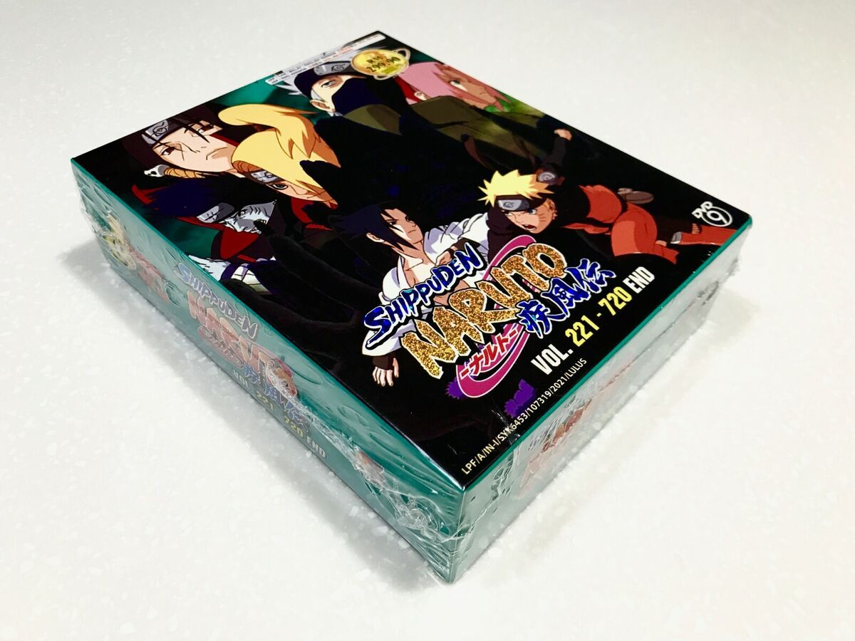 Anime DVD Naruto Shippuden Episode 1-500 Complete English Dubbed All Region