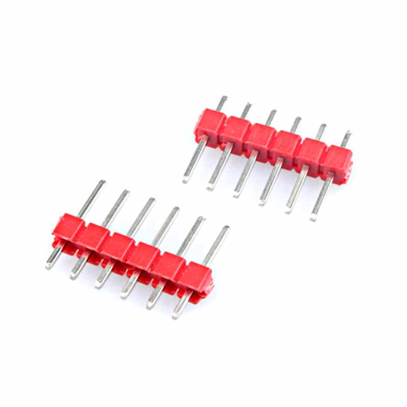 50Pcs 2.54mm 1*3/4/5/6/7/8/10Pin PCB Male Pin Header Strip