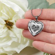 Great Mother To Daughter Luxury Necklace Chain from Mom Mommy Mama for Birthday