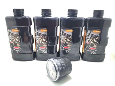 Service 4LT Öl Eni 15w50 Filter Yamaha XV A Wild Star 1600 1999-2004
