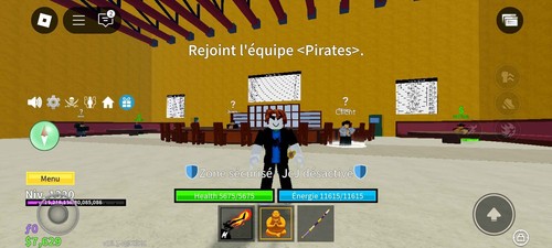 Compte Roblox Blox Fruit - Paiement Par PayPal - Neuf (accès Jeu)