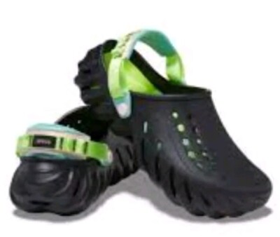 Mens Crocs Echo Spring Break Pool Party Clog 208403-90H Size 12 | eBay