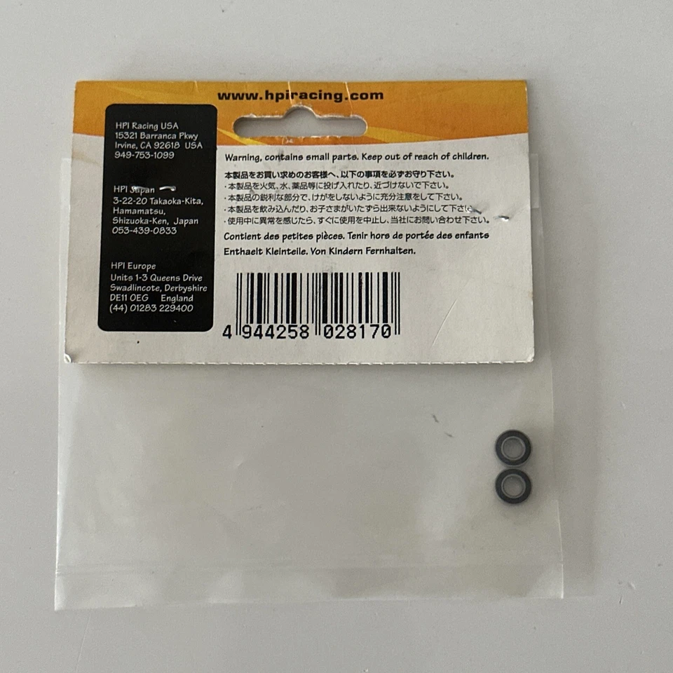 HPI B017 Ball Bearing 4x8x3mm (2) HB Sprint 2 Drift Sprint 2 Sport Sprint 2 Flux - Image 3 of 3