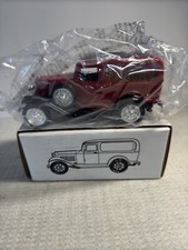 ERTL 1932 Panel Delivery Die Cast Coin Bank - Cars  Parts Magazine From 1991