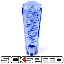 Blue Diamond Shift Knob Manual Short Gear Shifter Clear Bubble 6 12x1.25 K63 Blue Diamond Shift Knob Manual Short Gear Shifter Clear Bubble 6 12x1.25 K63