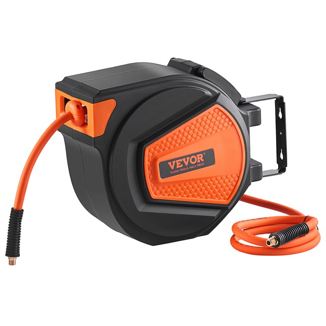 Harbor Freight 3/8 in x 50 ft Retractable Air Hose Reel