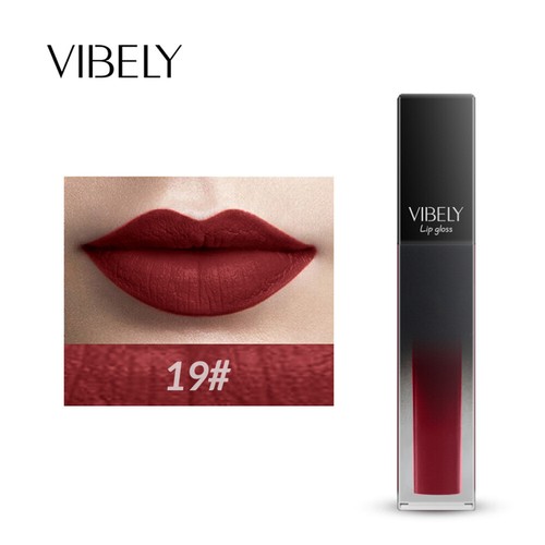 Beauty Tazza Antiaderente Liquido Lucidalabbra Impermeabile Antisbiadimento Opaco Rossetto Tinta - Foto 24 di 54