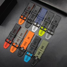 22/26mm Silicone Watch Band for Garmin Fenix 8/5X/6X/7x/7pro Quick Release Strap