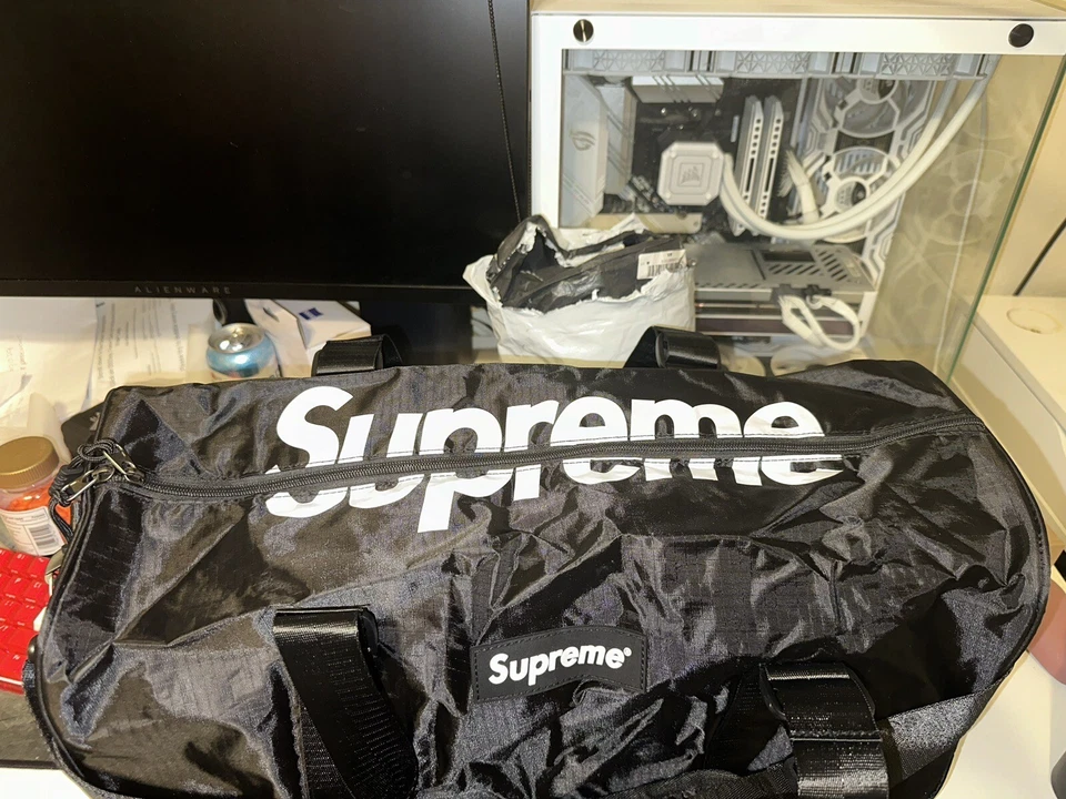 Supreme Duffle Bag Black - Image 2 of 4
