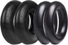 (2-Set) AR-PRO 4.80/4.00-8" Tire and Inner Tube Set - Universal Replacement Tire