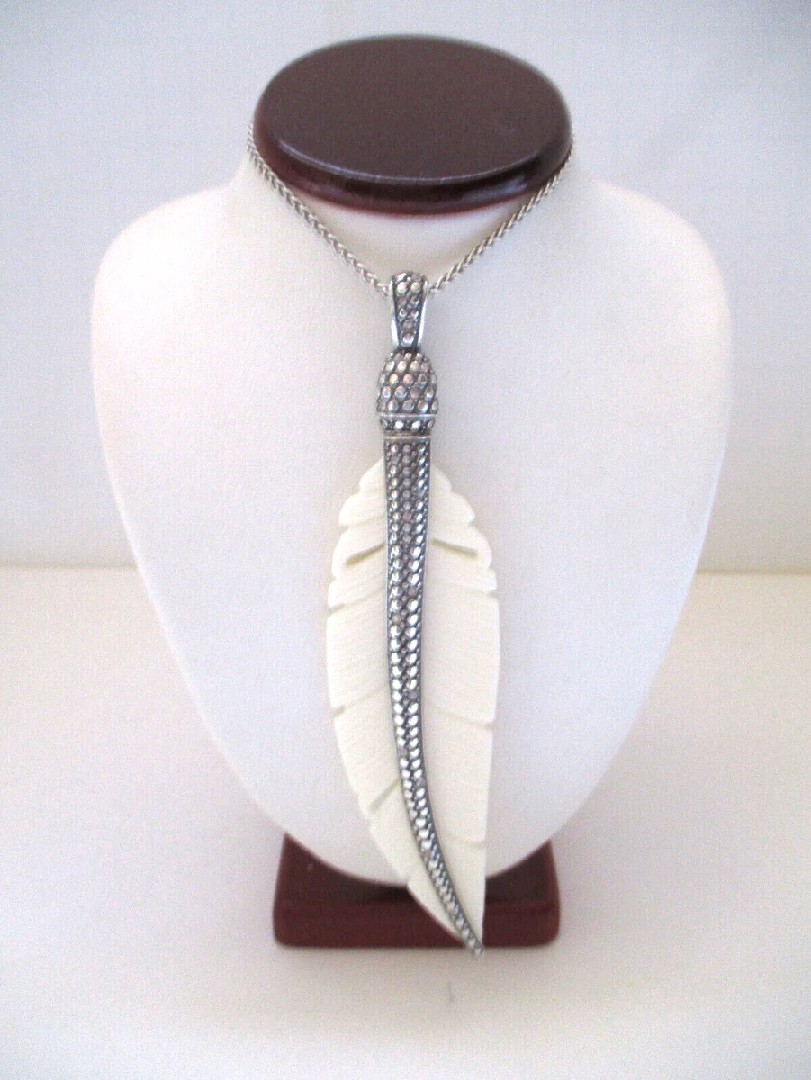 Brighton feather best sale necklace