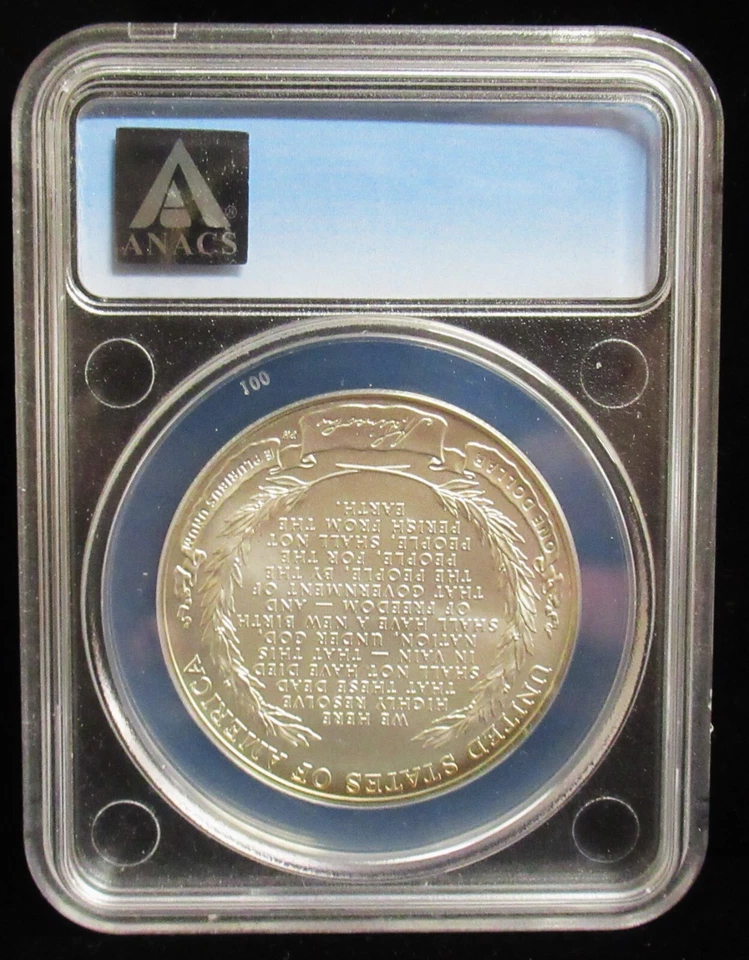 ANACS MS70 2009P LINCOLN SILVER COMMEMORATIVE            KP52 - Image 2 of 4