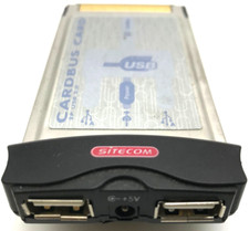 Sitecom CB-003 CARDBUS USB 2.0 PC Card 2 Port PC Card WL70