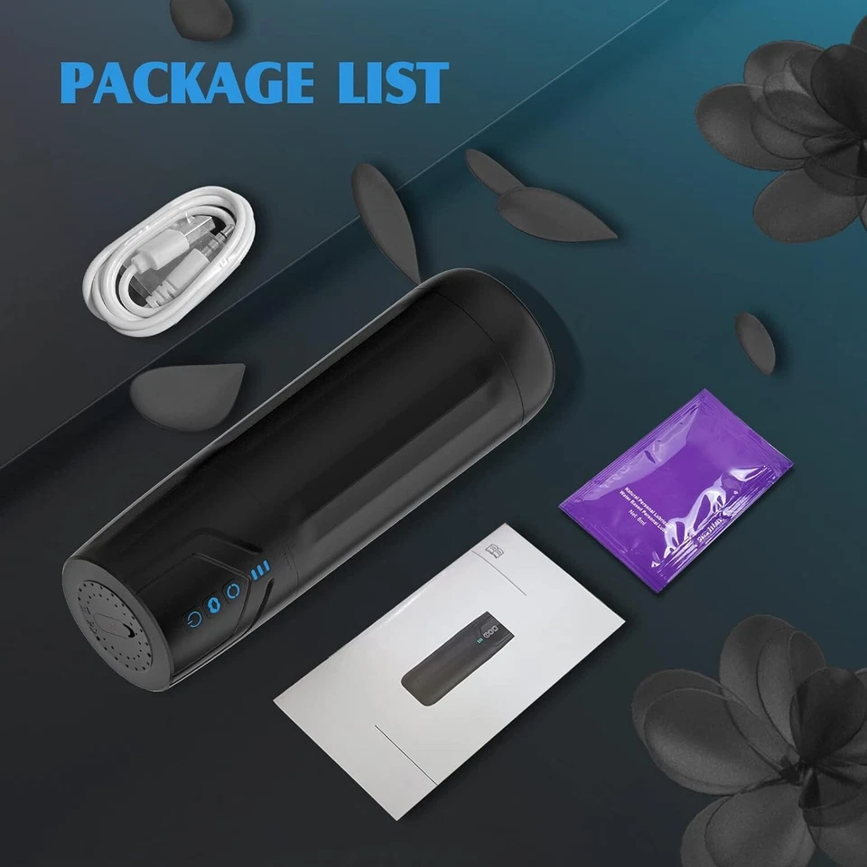 Sex Toys For Men Automatic Masturbator Male Thrusting Sucking Vibrating Heating - Image 4 of 4