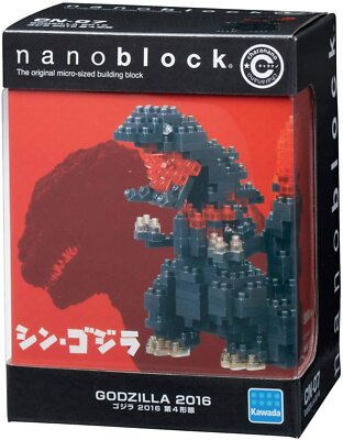 Kawada Nanoblock chara-nano Godzilla 2016 4th form CN-07 | eBay