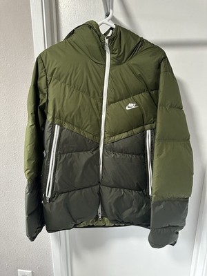 Nike Sportswear Primaloft Windrunner Puffer Jacket Forest Green DV5121-326 Sz L