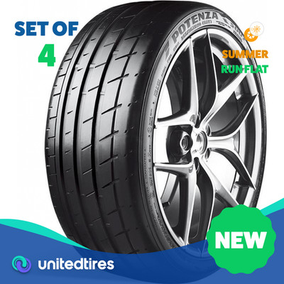 Set of (4) New P 285/35ZR20 Bridgestone Potenza S007 RFT 100(Y)