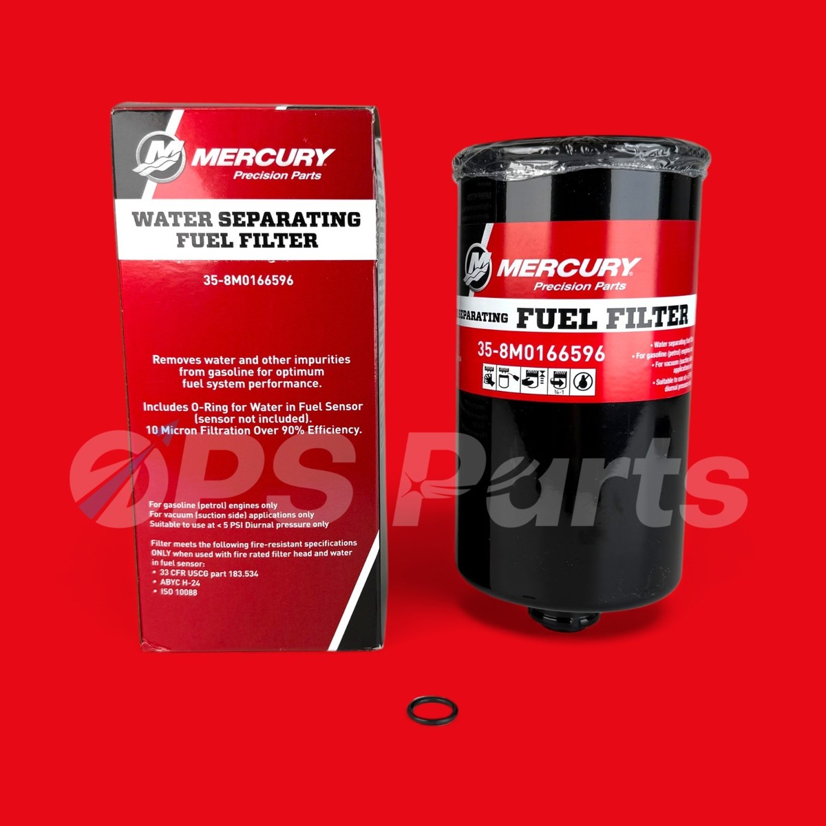 New OEM Mercury Water Separating Fuel Filter - Boat Mounted - Part