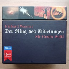 Wagner: Der Ring des Nibelungen - The Ring -Sir Georg Solti (14 CD Set, 1997)