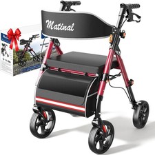 Walkers for Seniors with seat, Rollator Walker with Seat, Walkers for Seniors...