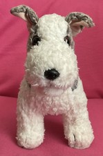 Keel Toys Wire Hair Fox Terrier Standing Dog Soft Plush Toy 11” Simply Soft