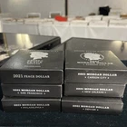 6 Coin set - 2021 Morgan & Peace Silver Dollar $1 OGP & COA - (P D S O CC Peace)