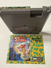 Cobra Command Nintendo NES game with Manual & Sleeve. Excellent Condition