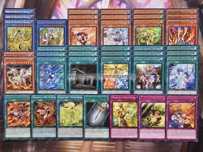Yu-Gi-Oh! Competitive Mikanko Deck 40 Card Ohime Water Arabesque Lava G + Bonus!