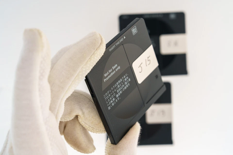 3x MiniDiscos Taiyo Yuden Negros 80 - Promoción "No en Venta" Japón - Raro Sin Marca Foto 2 de 4