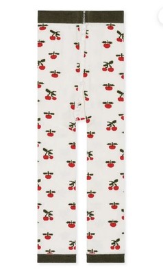 Hansel from Basel Kids Size 4-5 Year Mini Little Cherries All Over Leggings NWT